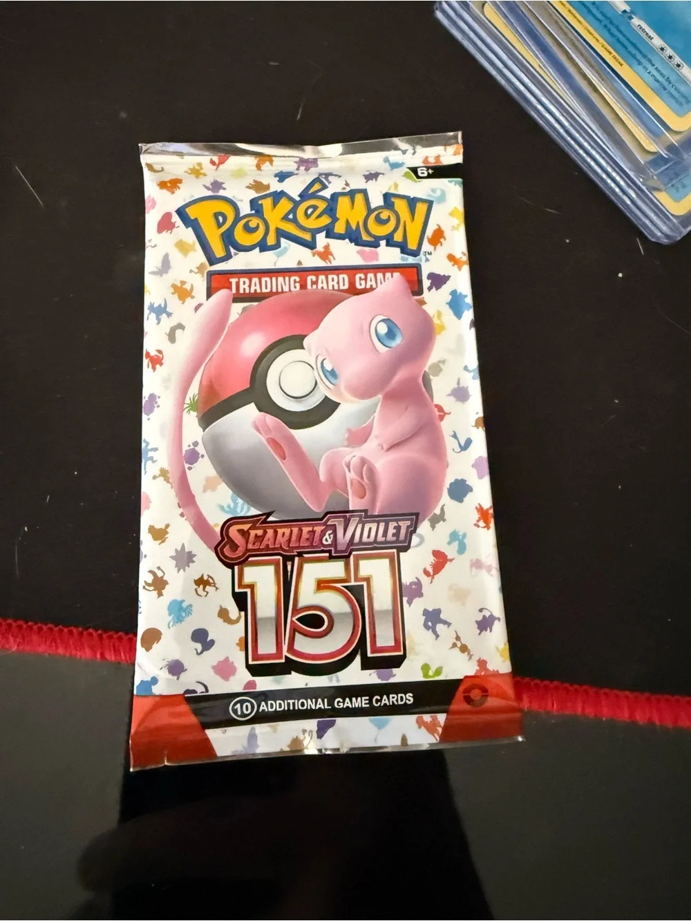 1:1 Pokemon Scarlet & Violet 151 Trading Card Game Booster Pack - Mew Pink